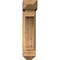 Ekena Millwork Imperial Arts and Crafts Smooth Bracket w/ Offset Brace, Western Red Cedar, 5 1/2"W x 16"D x 24"H BKT0604X16X24IMP03SWR - alternate 3